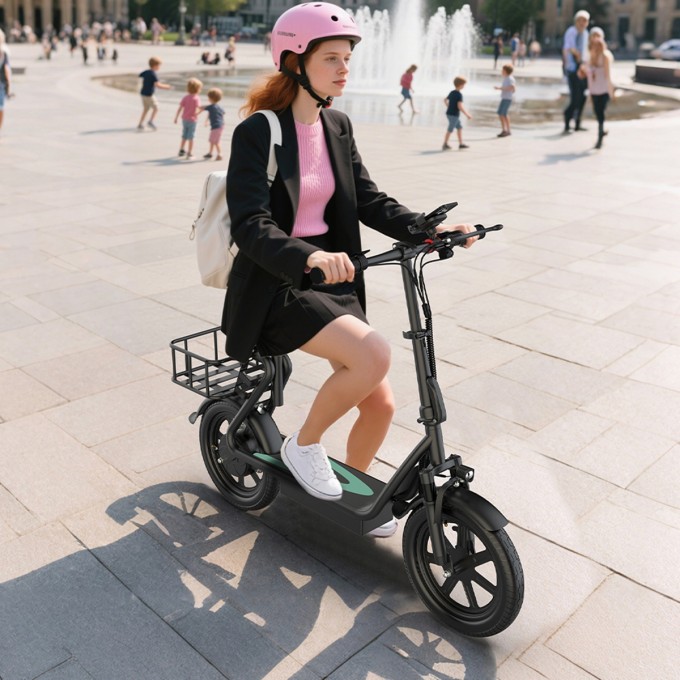 Hulajnoga elektryczna AERIUM AOVO PRO COMFORT V2 czarna Hulajnoga elektryczna AERIUM AOVO PRO COMFORT V2 czarna