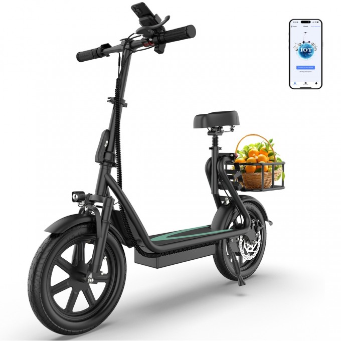 Hulajnoga elektryczna AERIUM AOVO PRO COMFORT V2 czarna Hulajnoga elektryczna AERIUM AOVO PRO COMFORT V2 czarna