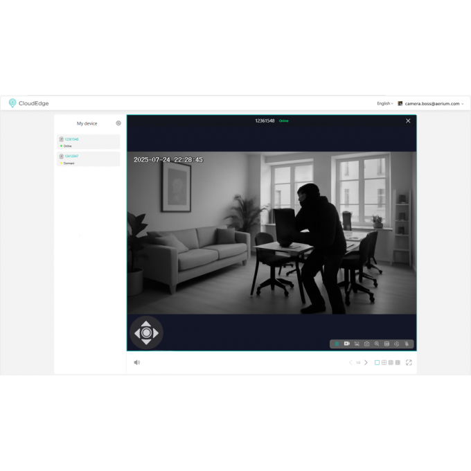 Kamera zewnętrzna wifi AERIUM Zooma 25F