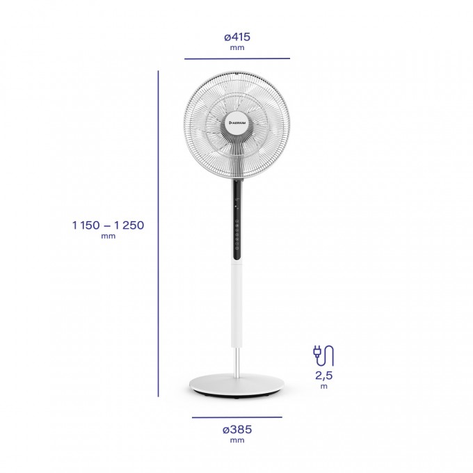Stojący wentylator kolumnowy AERIUM SilentFlow R320 Stojący wentylator kolumnowy AERIUM SilentFlow R320