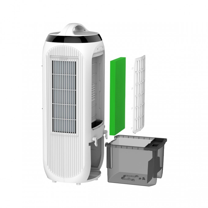 Klimatyzator, oczyszczacz powietrza, nawilżacz i wentylator AERIUM TotalCare 4in1 H13WIFI