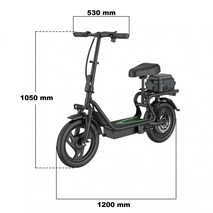 Hulajnoga elektryczna AERIUM AOVO PRO COMFORT V2 (2026) czarna
