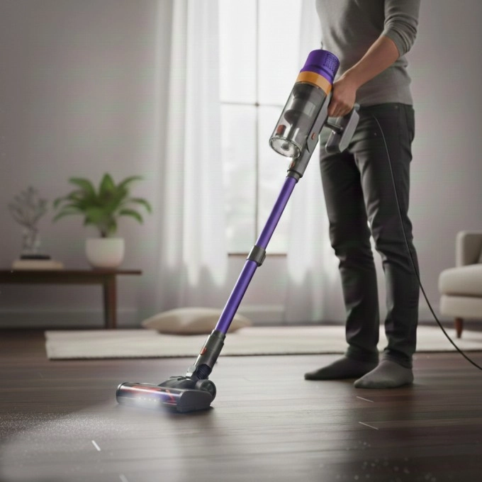 Odkurzacz pionowy bezworkowy zasilany przewodem AERIUM TurboClean AC500